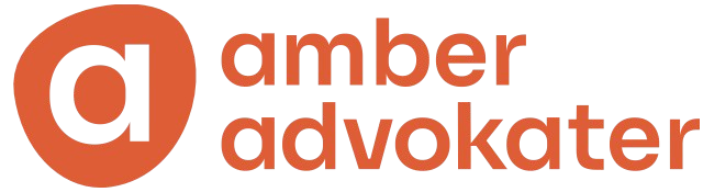 Logotyp för Amber Advokater